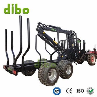 Trailer Mounted Log Loader